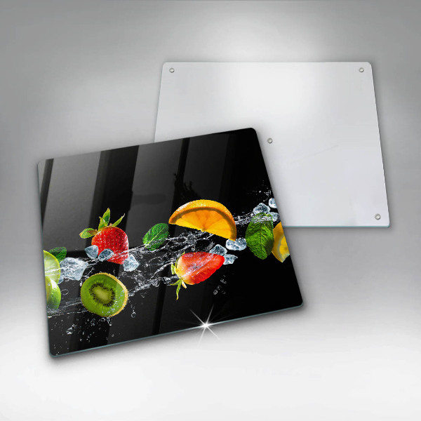 Protetor placa de indução Fruta na água