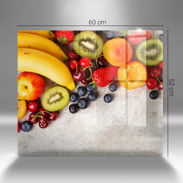 Protetor placa indução Frutas de Natal