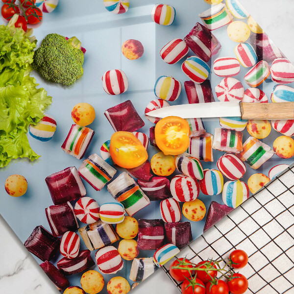 Protetor placa de indução Doces coloridos