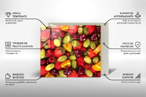 Protetor placa indução Frutas de verão