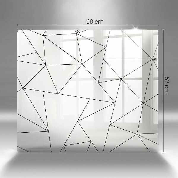 Tábua protetora Triângulos brancos