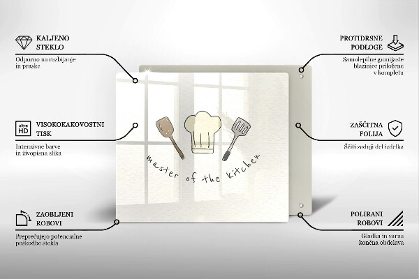 Tábua protetora Mestre da Cozinha