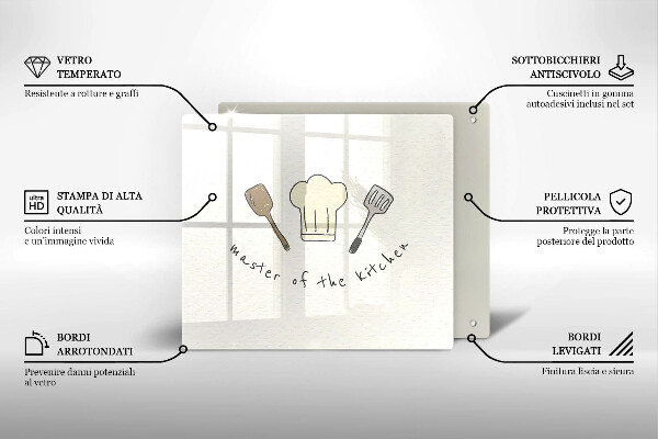 Tábua protetora Mestre da Cozinha