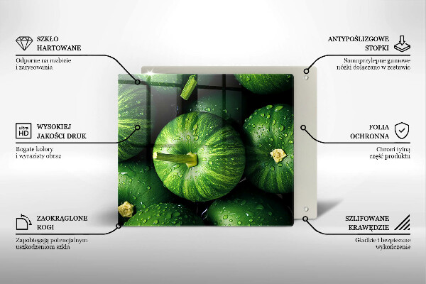 Protetor placa indução Abóboras verdes