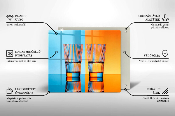 Protetor placa indução Dois copos de água