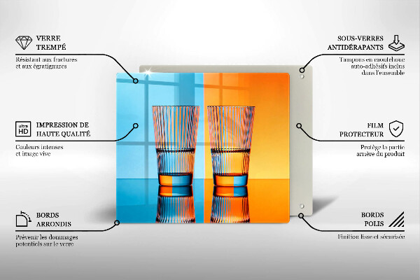 Protetor placa indução Dois copos de água
