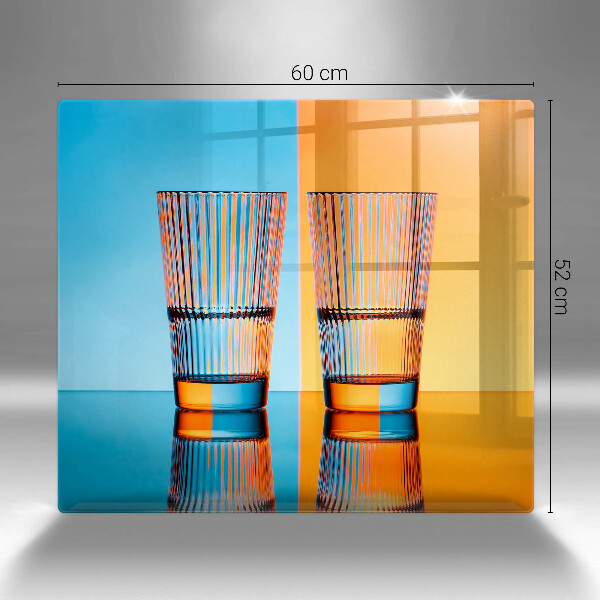 Protetor placa indução Dois copos de água