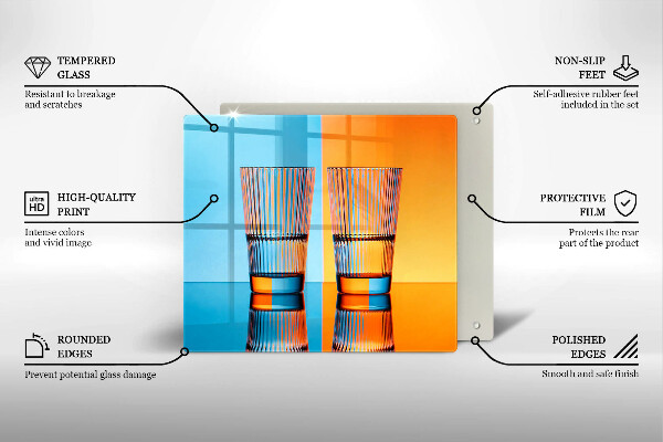 Protetor placa indução Dois copos de água