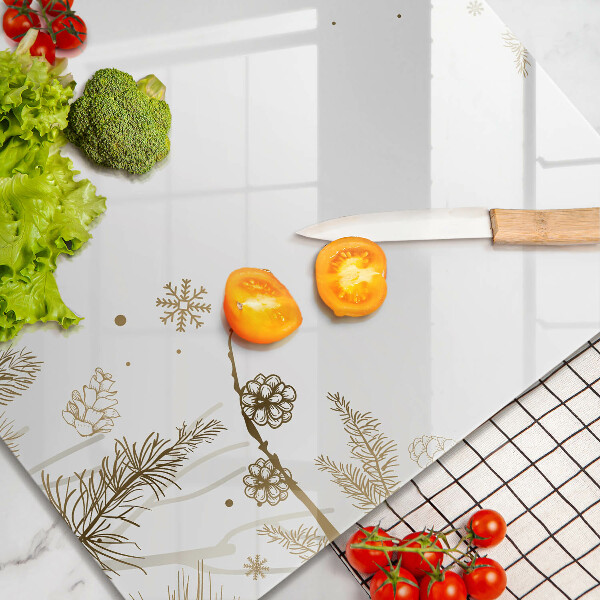 Protetor placa de indução Decorações de inverno