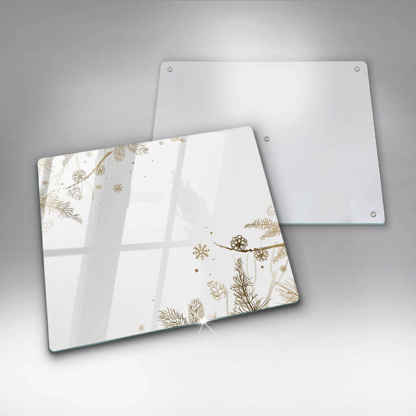 Protetor placa de indução Decorações de inverno