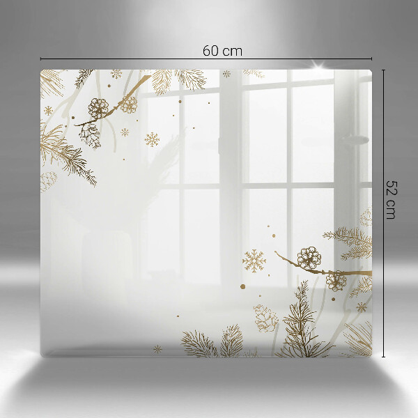 Protetor placa de indução Decorações de inverno