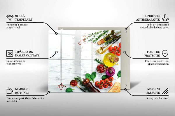 Protetor placa indução Vegetais e especiarias