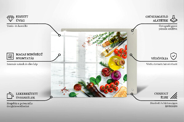 Protetor placa indução Vegetais e especiarias