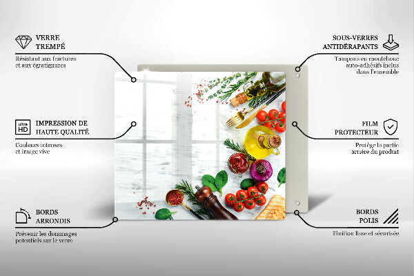 Protetor placa indução Vegetais e especiarias