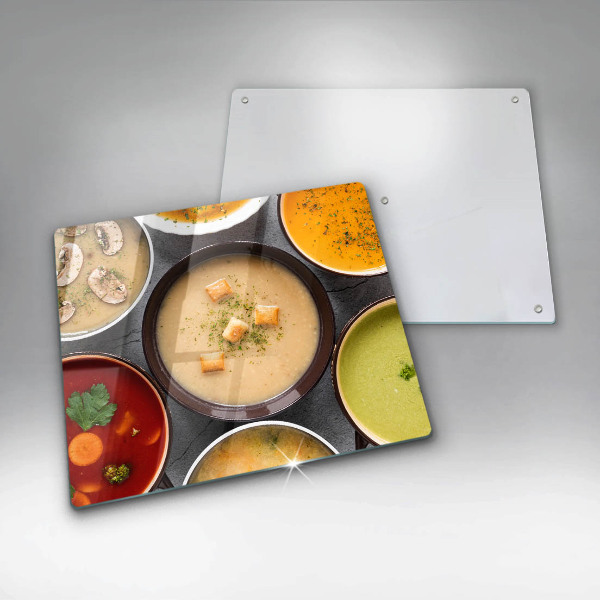 Protetor placa de indução Sopas coloridas