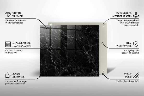 Tábua protetora Mármore elegante