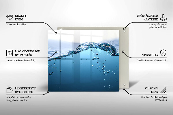 Tábua protetora Água azul