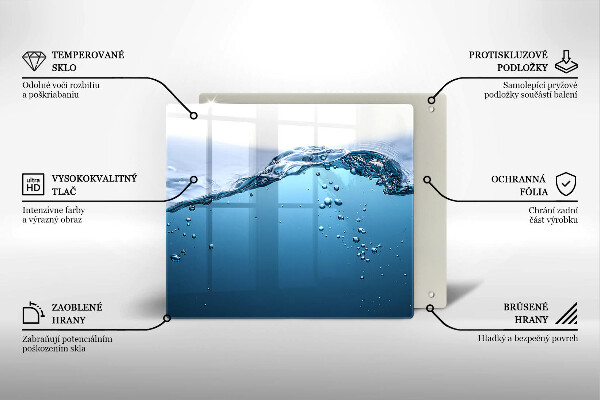 Tábua protetora Água azul