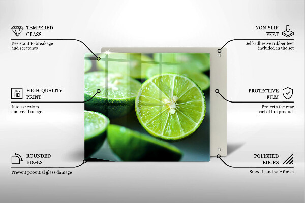 Tábua protetora limão cítrico