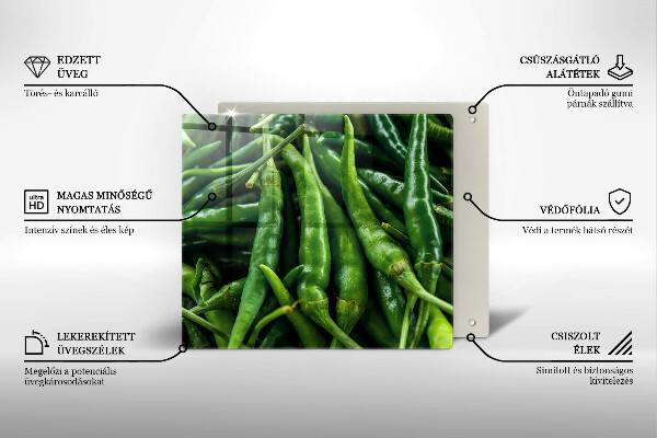 Tábua protetora vagens de ervilha
