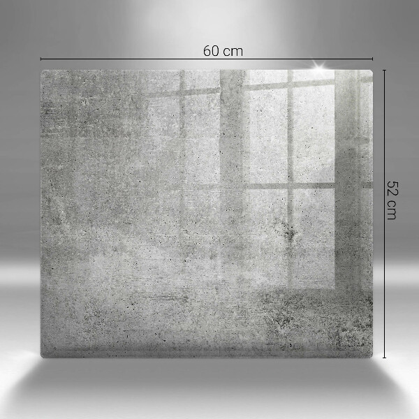 Protetor placa de indução Textura de concreto