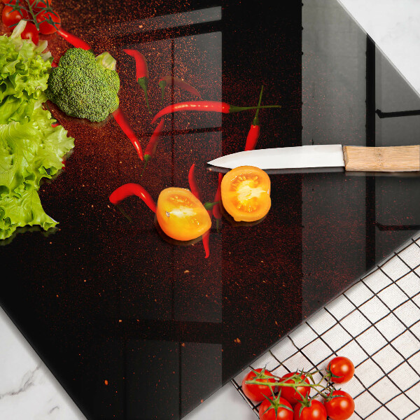 Protetor placa de indução Pimentas picantes