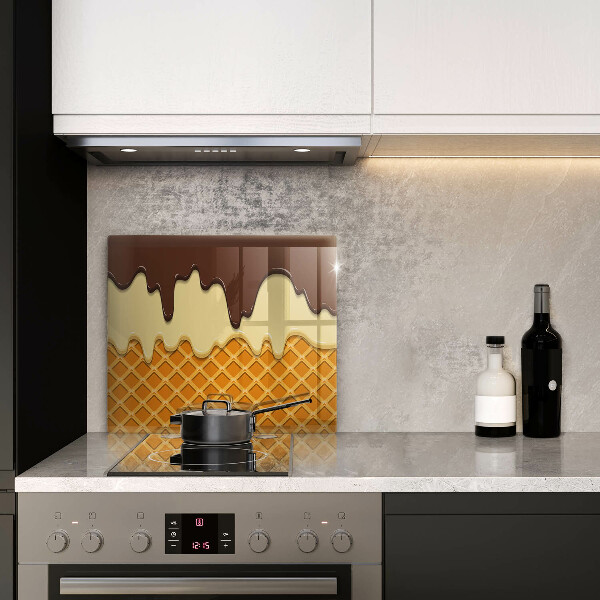 Tábua protetora Ilustração de casquinha de sorvete