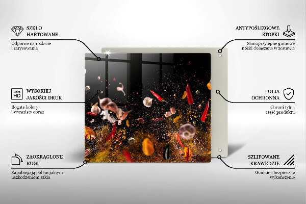 Protetor placa de indução Especiarias picantes