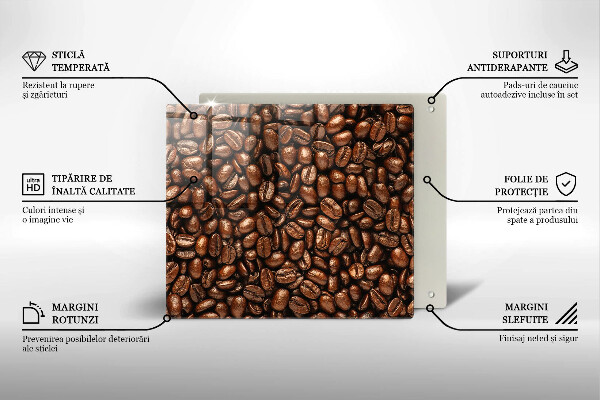 Protetor placa de indução Grãos de café