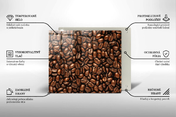 Protetor placa de indução Grãos de café