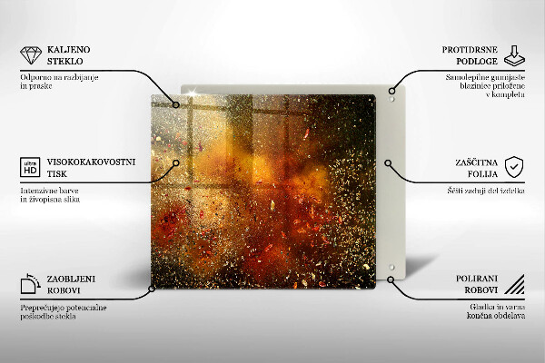 Protetor placa de indução Especiarias coloridas