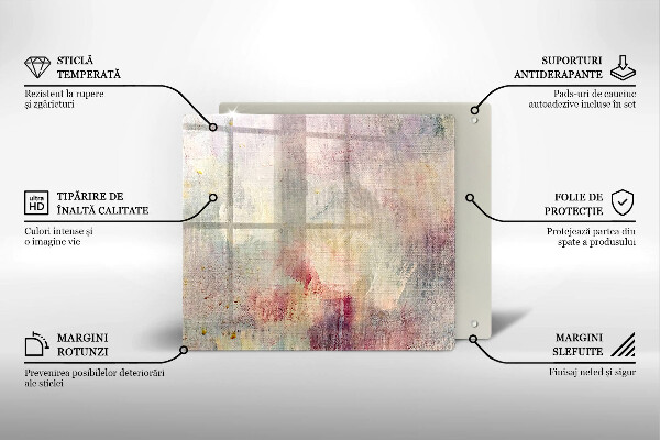 Protetor placa indução Fundo de textura de tinta