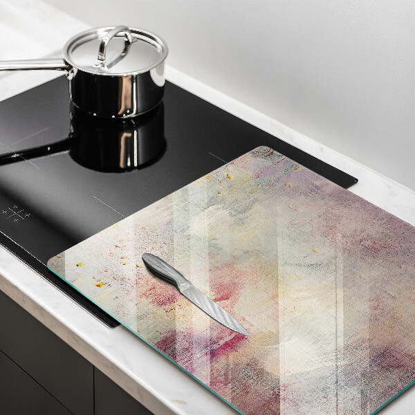 Protetor placa indução Fundo de textura de tinta