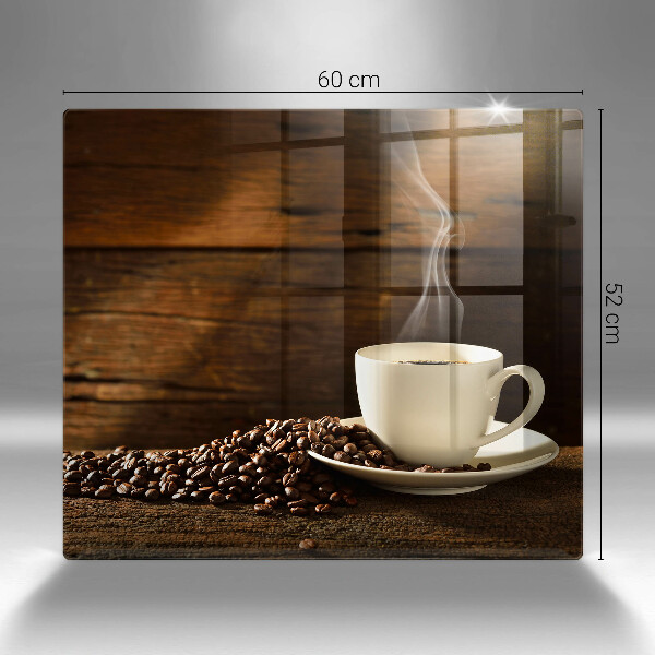 Protetor placa de indução Xícara de café de madeira