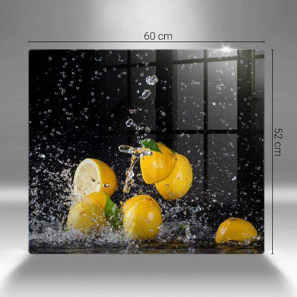 Protetor placa indução Fruta limão suculenta