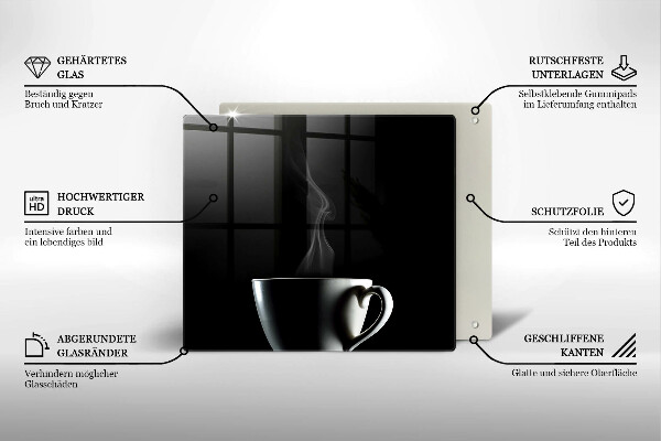 Tábua protetora Uma xícara de chá