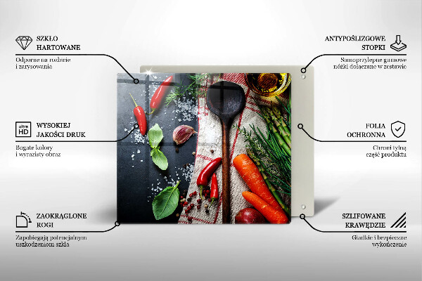Protetor placa de indução Comida de cozinha
