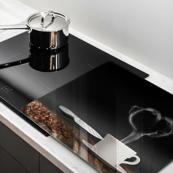 Tábua protetora Coração de xícara de café