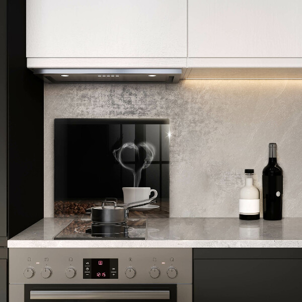 Tábua protetora Coração de xícara de café