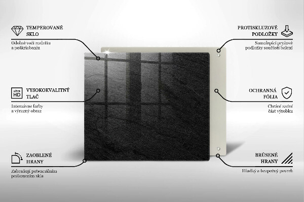 Protetor placa indução Textura de pedra