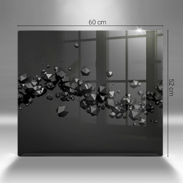 Protetor placa de indução Formas abstratas 3D