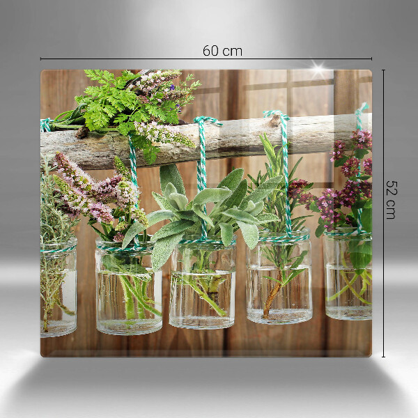 Tábua protetora Plantas de ervas vintage