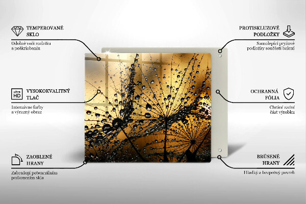 Protetor placa de indução Orvalho e dentes-de-leão