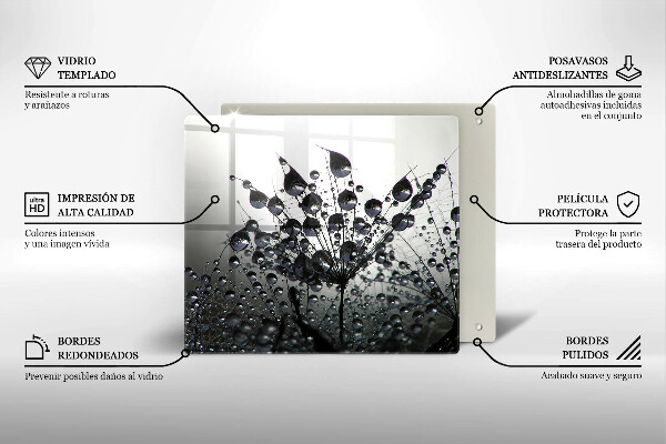 Protetor placa indução Dente-de-leão e orvalho