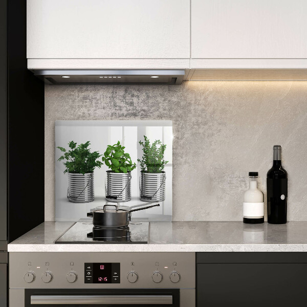 Protetor placa indução Vasos de ervas e plantas