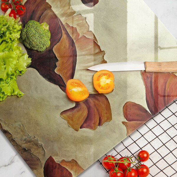 Tábua protetora Flores boho pintadas