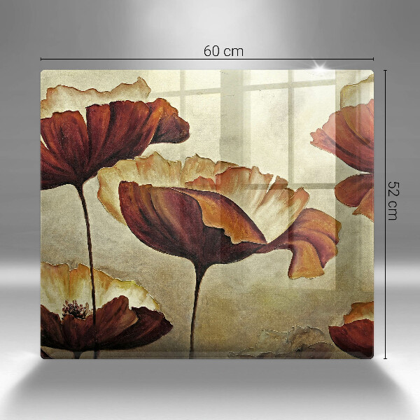 Tábua protetora Flores boho pintadas