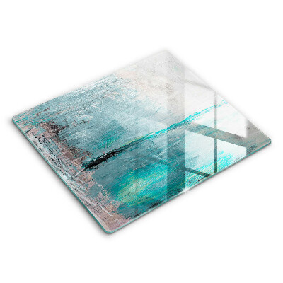 Protetor placa de indução Fundo de pintura abstrata