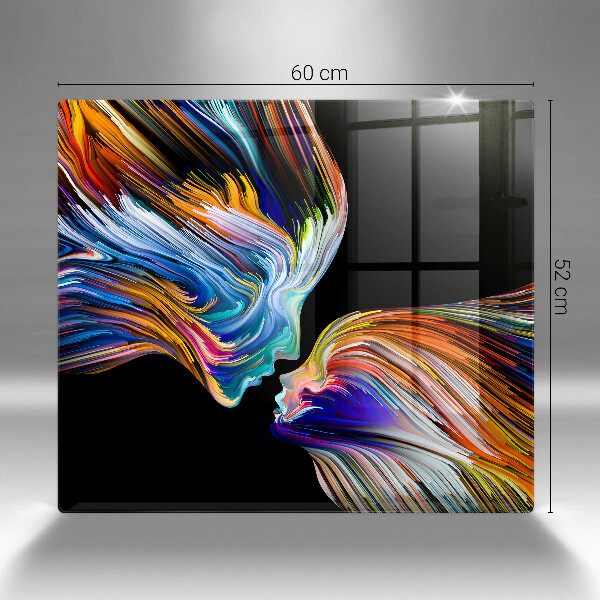 Tábua protetora Beijo abstrato