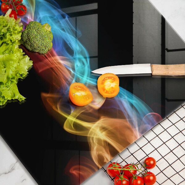 Protetor placa indução Fumaça colorida